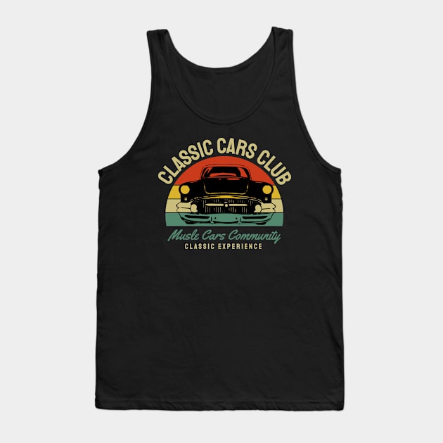 Classic cars club Tank Top by Cuteepi